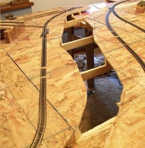 Building a Model Train Layout from Start to Finish Photos