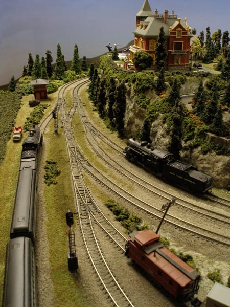 Beautiful Model Train Layout Image 5