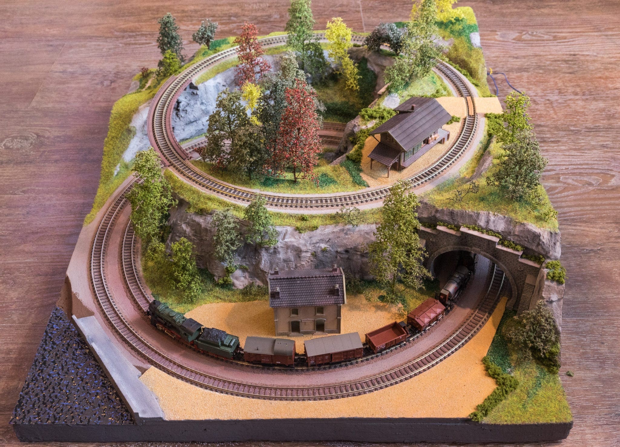 Amazing Model Train Layout in Z Scale Photo Gallery