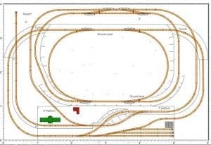 Top Model Railroad Shelf Layout Plans