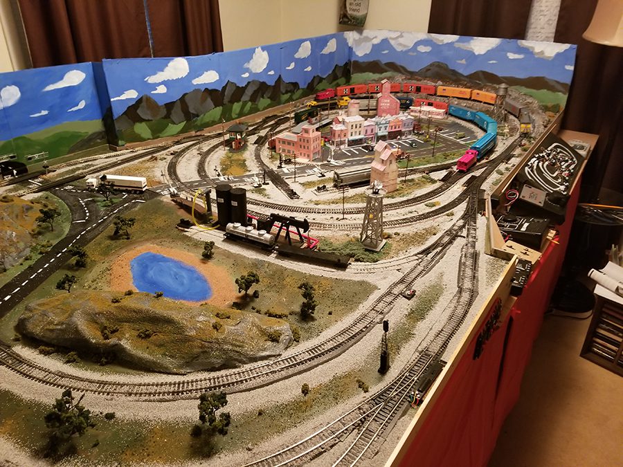 Whittemore Ho Scale Train Table - Layout Unfinished - June 2014 9B4