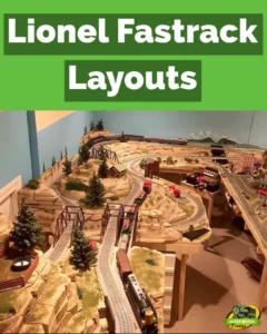 lionel fastrack layouts